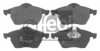 OPEL 01605036 Brake Pad Set, disc brake